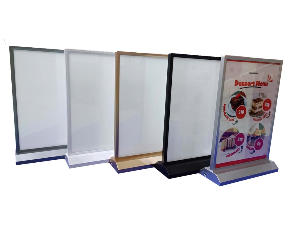 Bảng Led Kích Thước A4 - 2 Mặt Để Bàn Tranh Rút